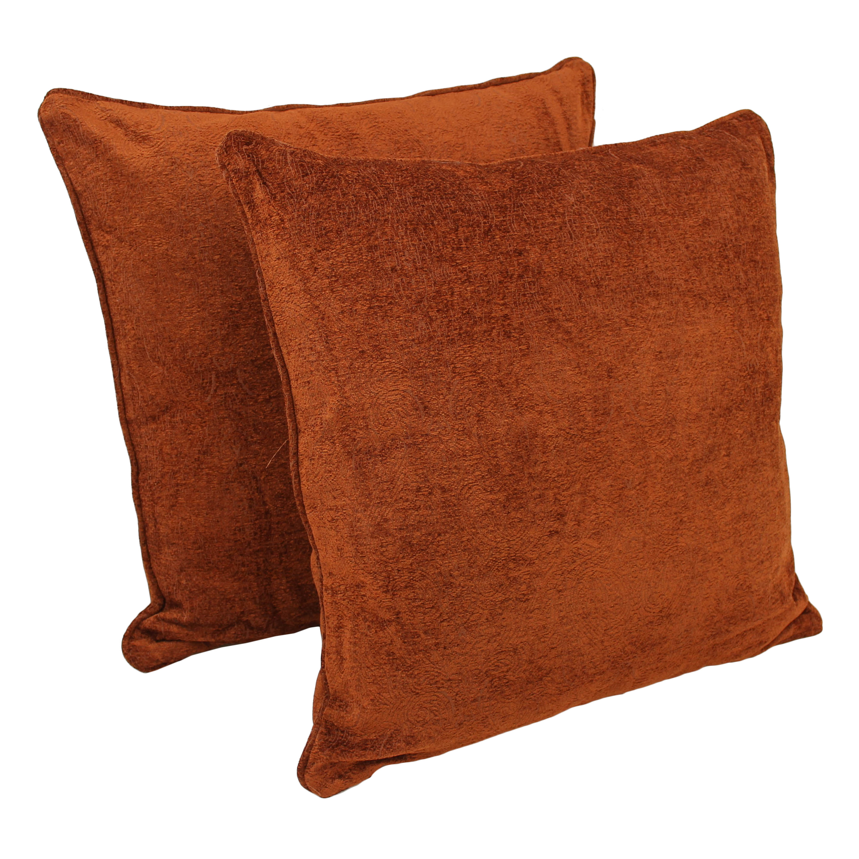 chenille throw pillow