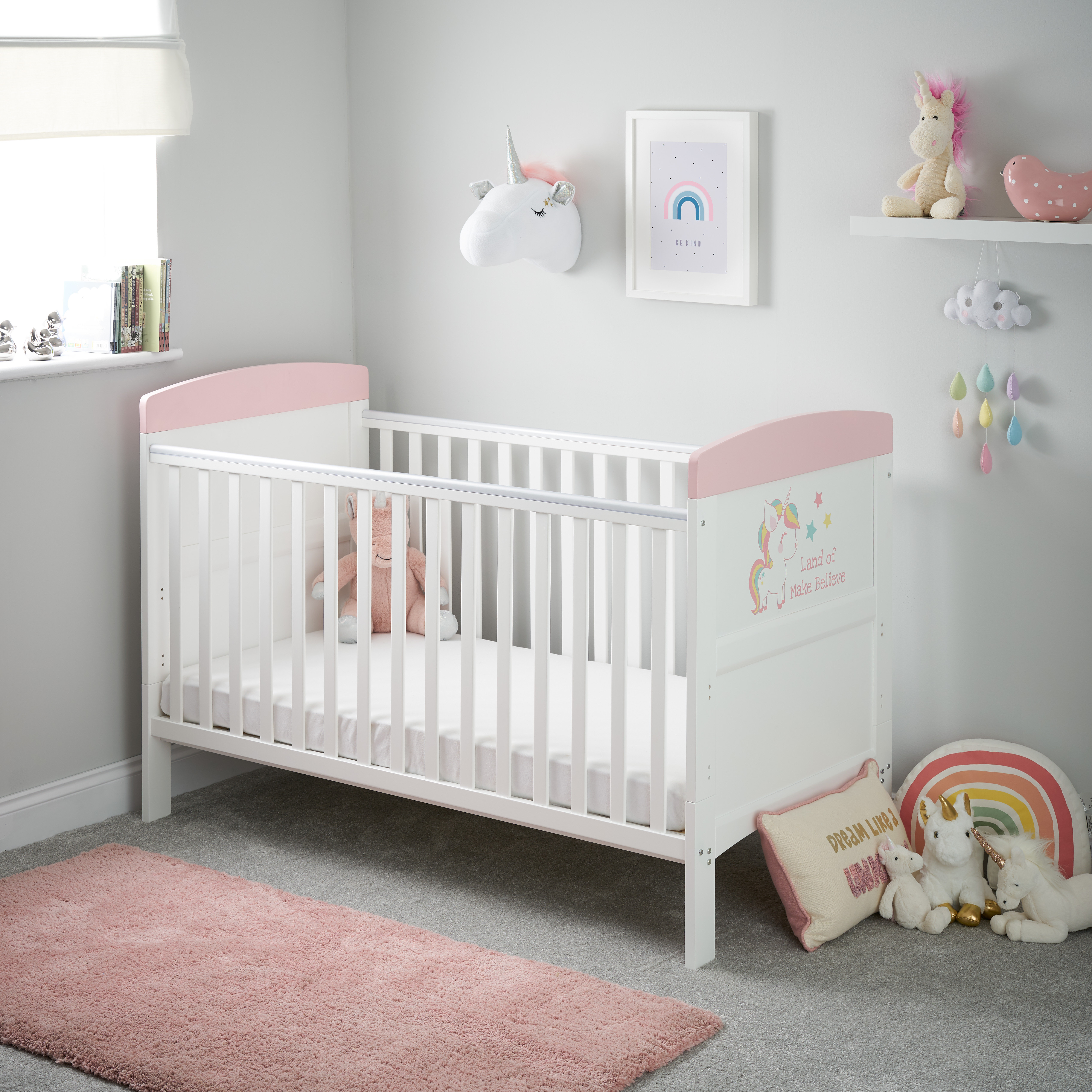 unicorn cot bed bedding
