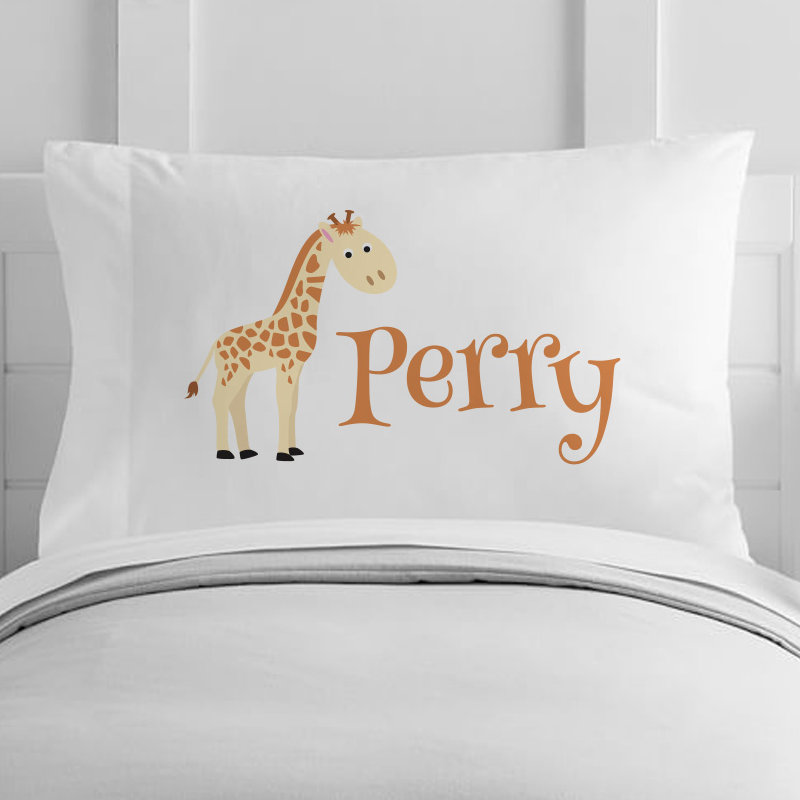 giraffe pillow case