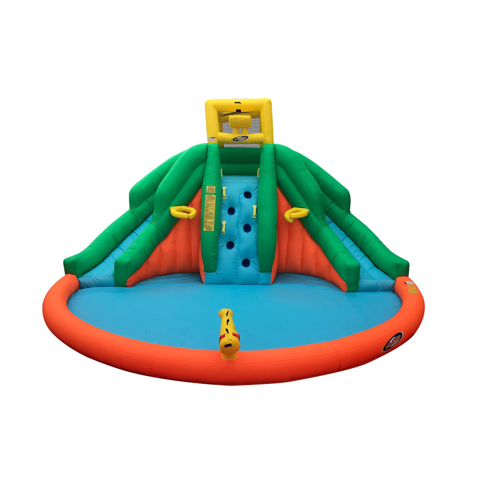 Inflatable Water Slide Everything Kool Jumper Splash Water Slide Inflatable Play Center Swimming Pool Wet Accessory Kids Fun Park Game Family,Outdoor Blow Up Water Park for Backyard