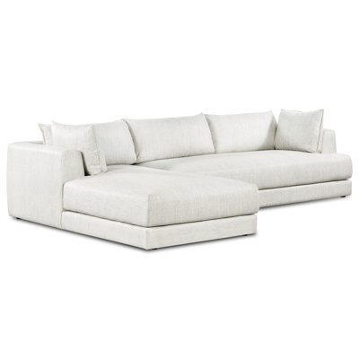 Kahn 122" Wide Sofa & Chaise by Joss and Main