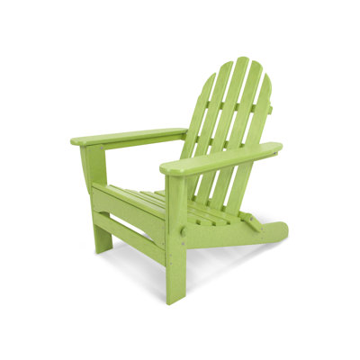 Classic Adirondack Wood Folding Adirondack Chair by POLYWOOD