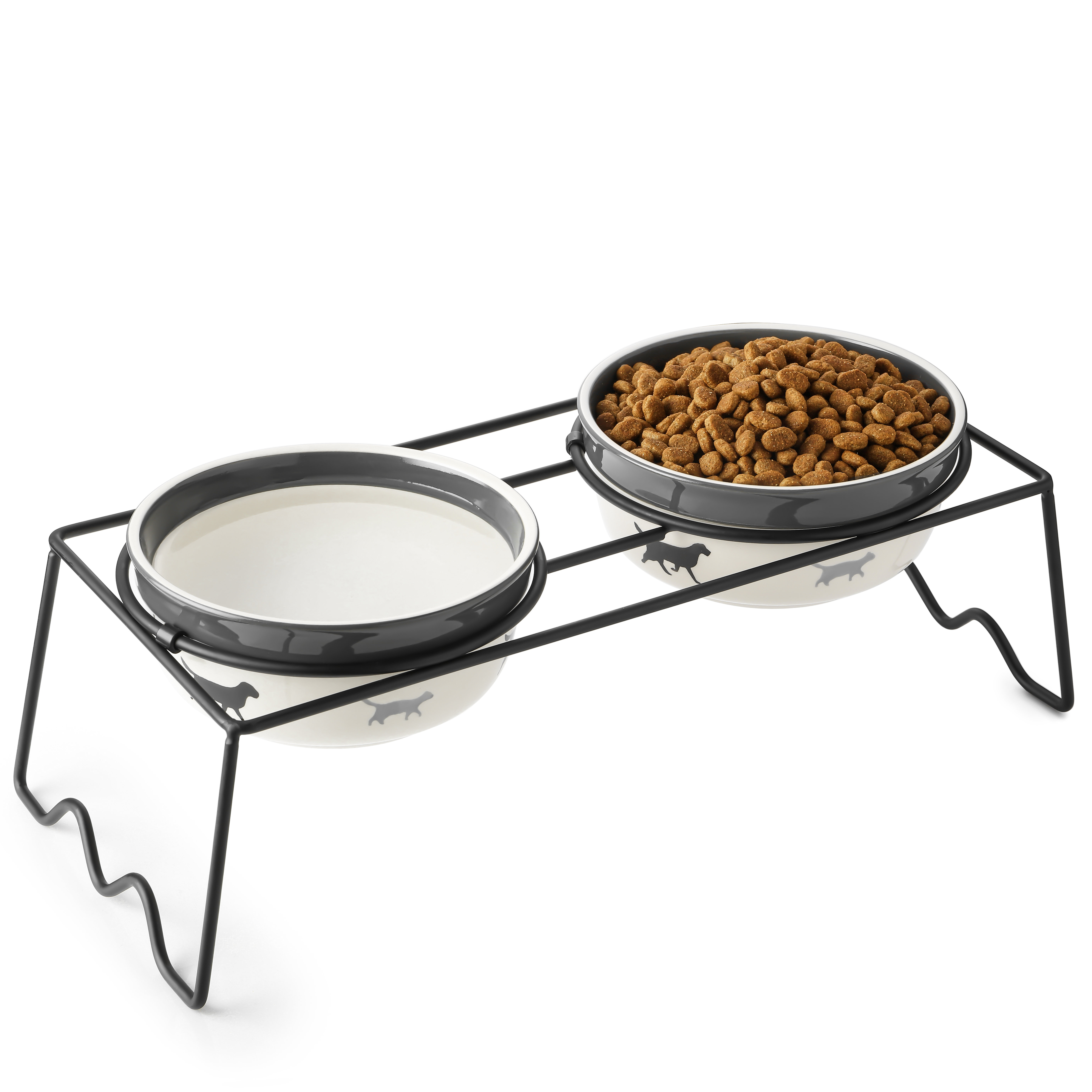 ceramic dog bowls medium