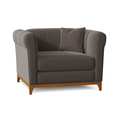 Steffens 43" Wide Armchair by Wade Logan