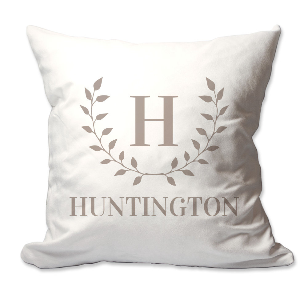 custom monogrammed pillows
