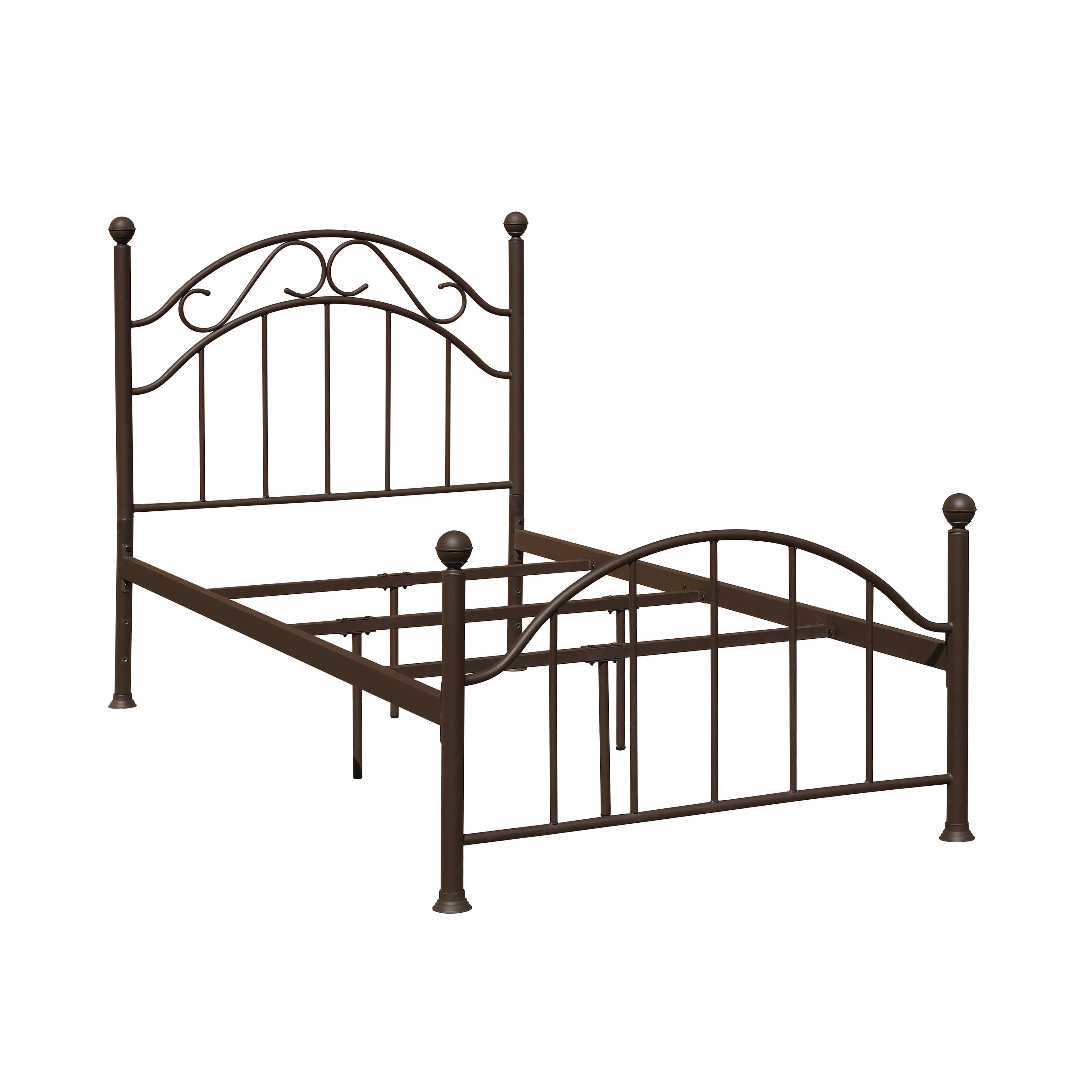 girly queen bed frame