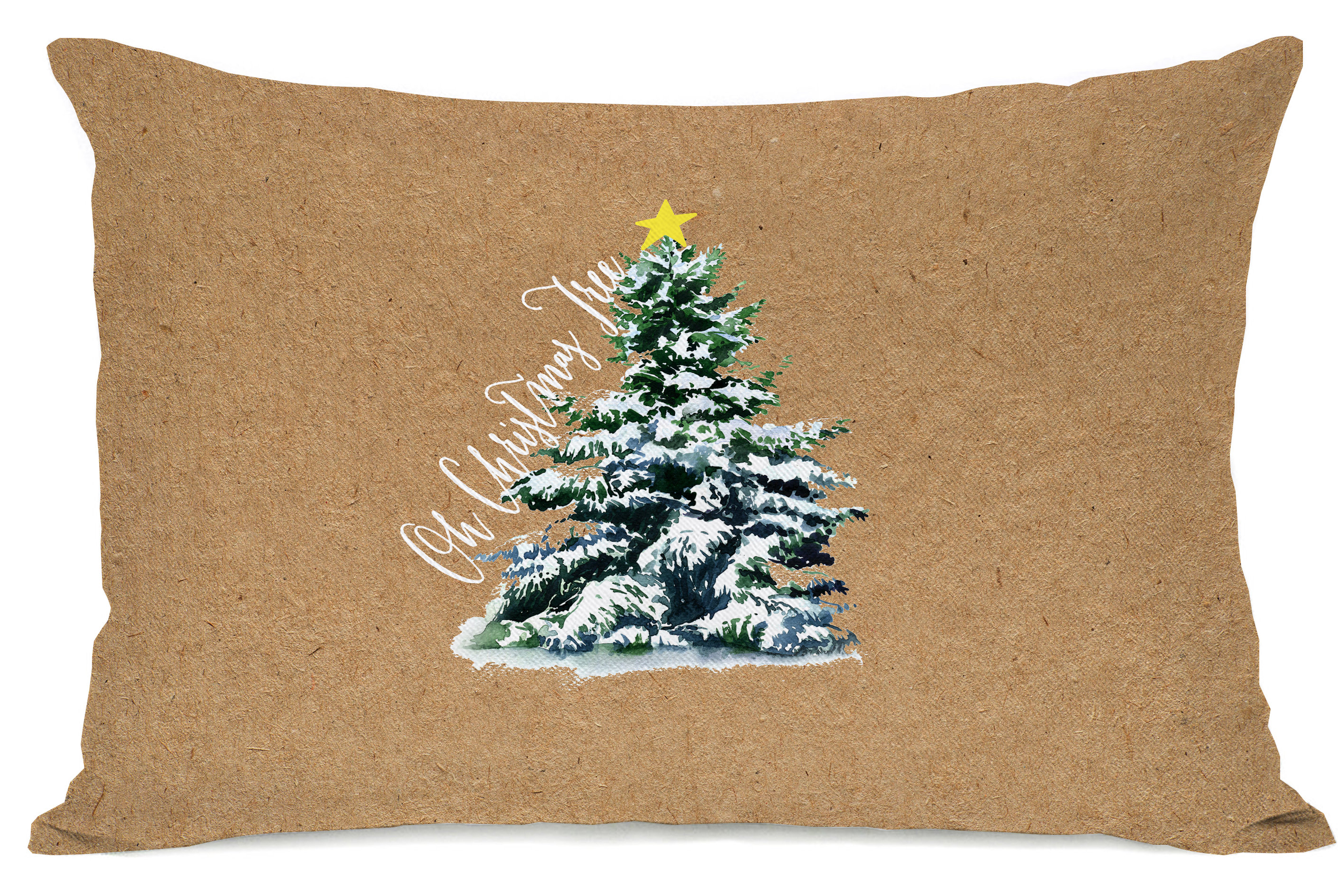 christmas tree pillow