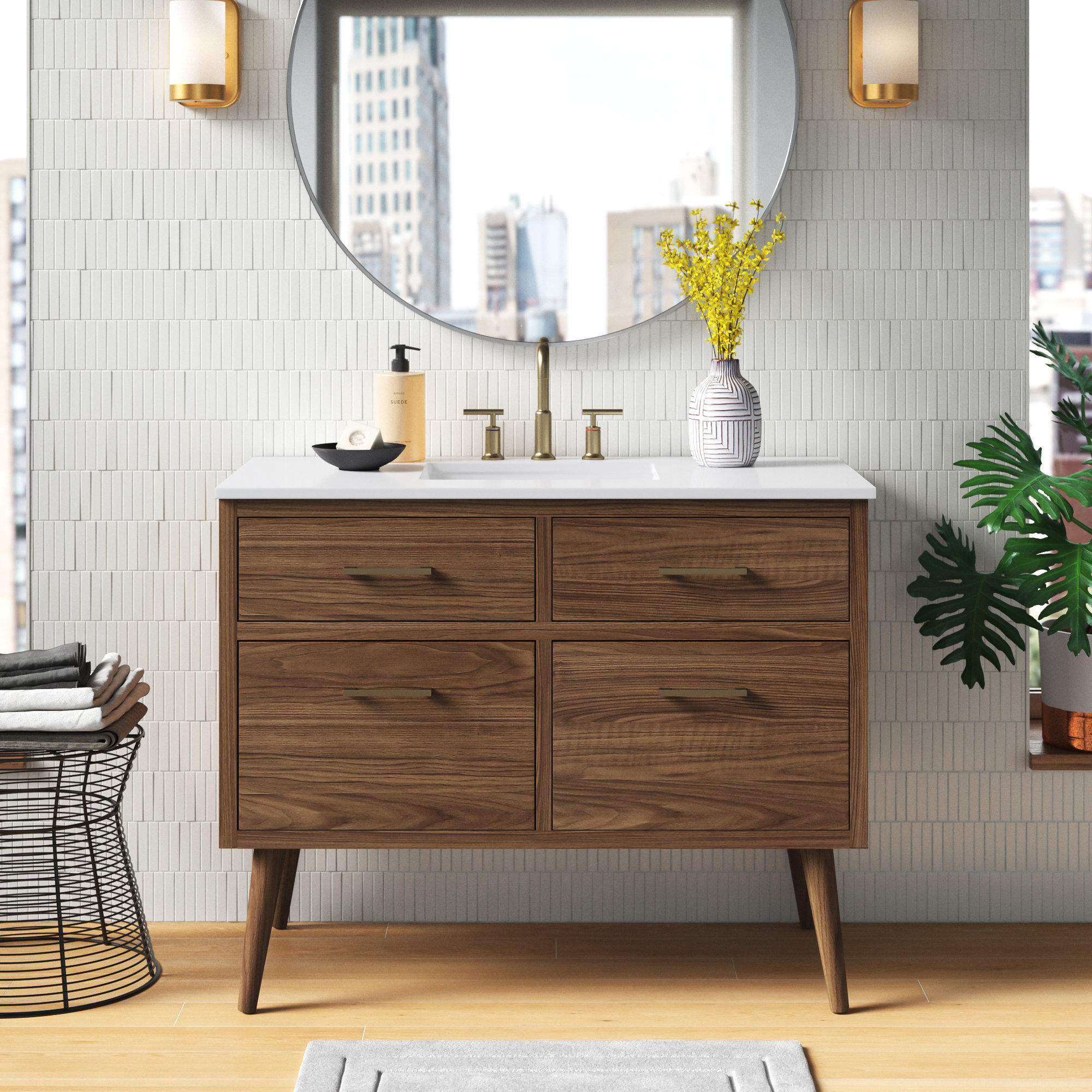 Wayfair | 41 To 45 Inch Bathroom Vanities