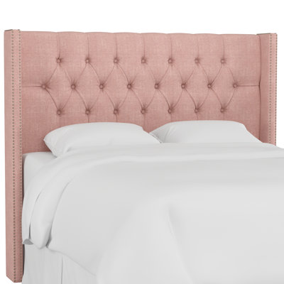 Andover Upholstered Wingback Headboard by Joss and Main