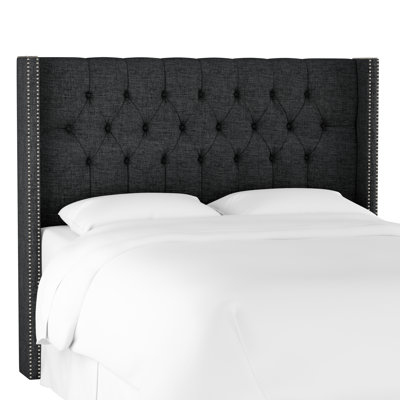 Andover Upholstered Wingback Headboard by Joss and Main