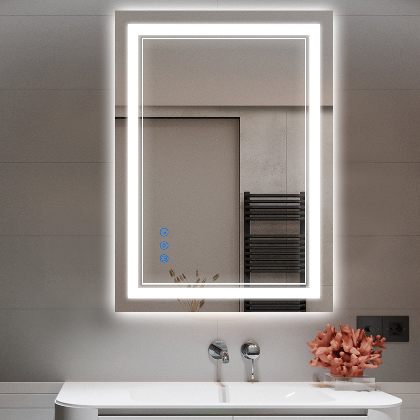 Bathroom Cabinet Heated Mirror – Everything Bathroom