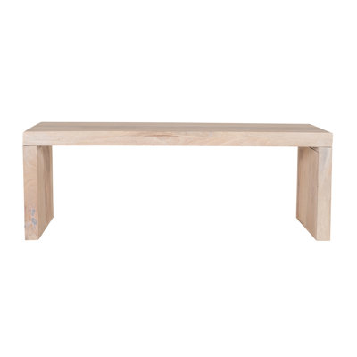 Wapanucka Wood Bench by Foundry Select