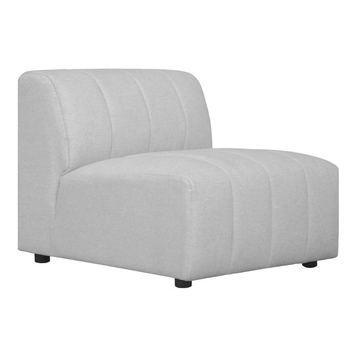 Joss and Main Nolette 32" W Tufted Polyester Slipper Chair