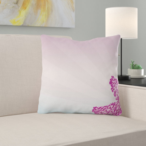 lilac decorative pillows