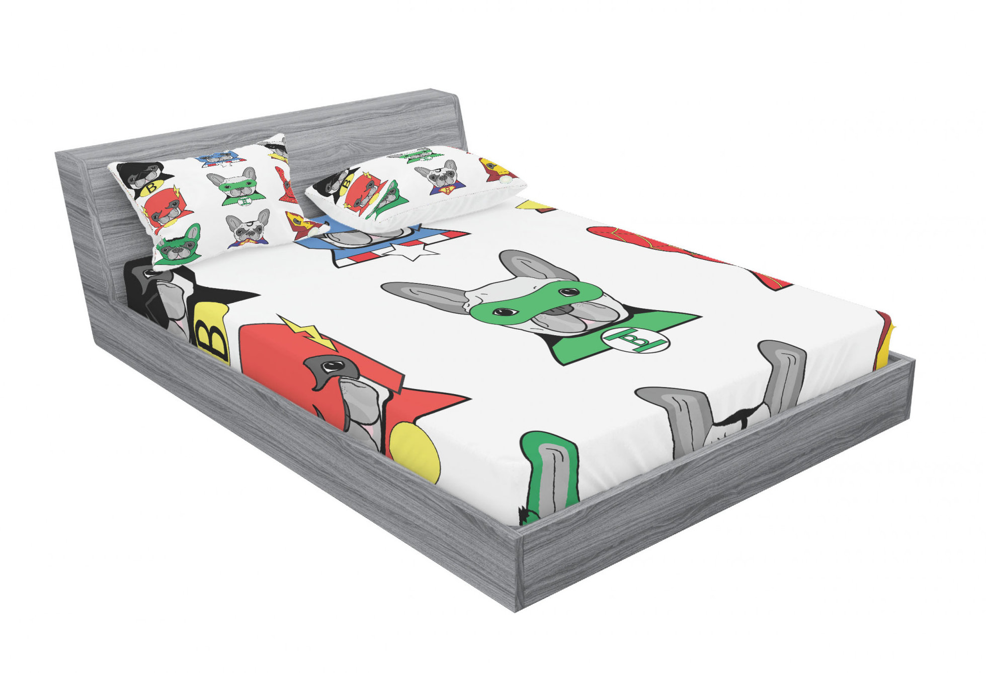 superhero flannel sheets