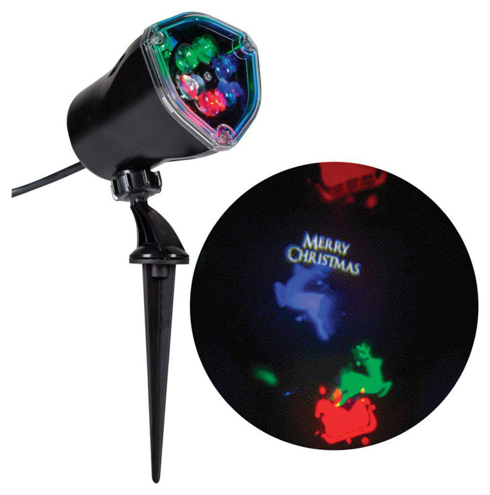 Gemmy blue led spotlight Clearance