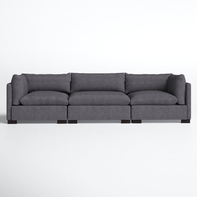 Tanta 117" Square Arm Modular Sofa by AllModern