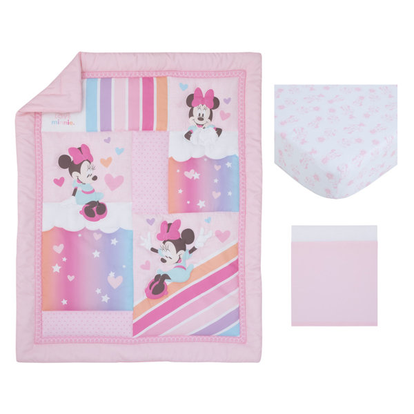 crib bedding minnie mouse
