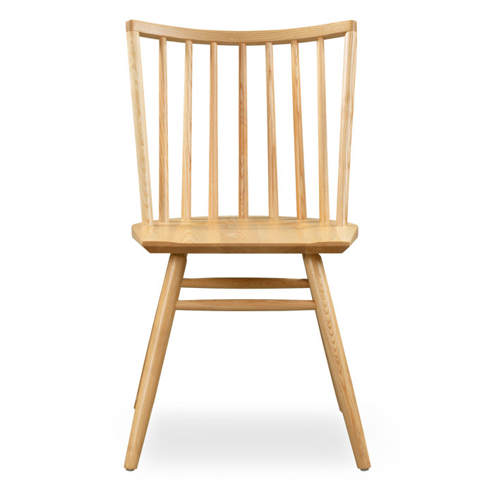 Joss and Main Shania Solid Wood Slat Back Side Chair