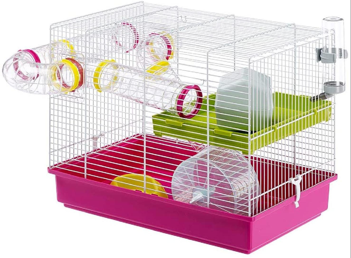 divided hamster cage