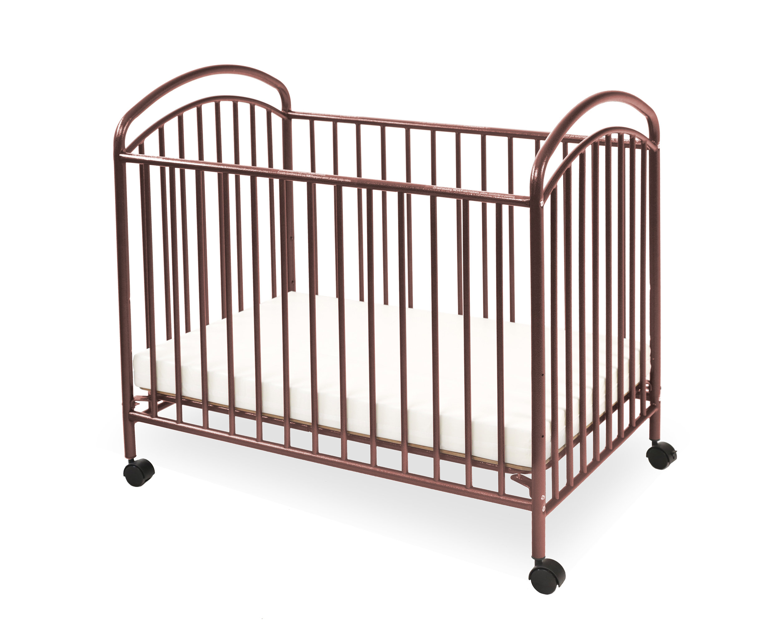 iron mini crib