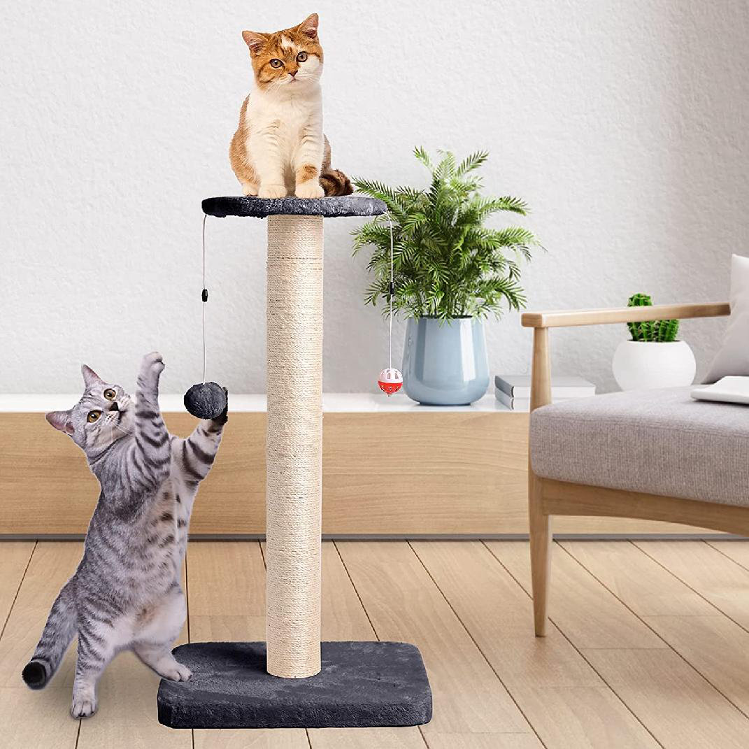 3 Layers 15.7" Cat Tree Tower Scratcher Furniture Scratching Post Pet Play Toys 