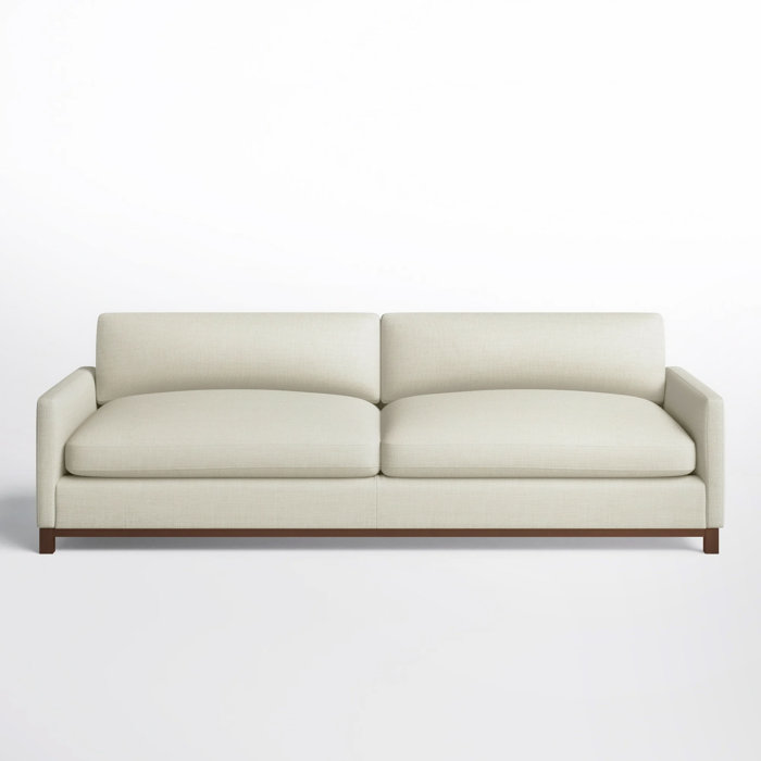 Joss and Main Liz 102" Square Arm Sofa with Reversible Cushions