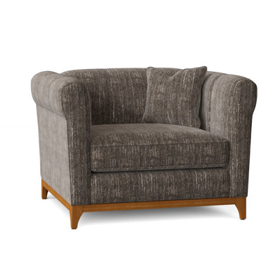 Steffens 43" Wide Armchair by Wade Logan