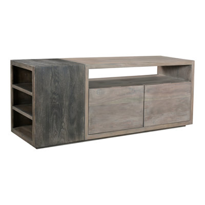 Barona Solid Wood TV Stand for TVs up to 78" by Wade Logan