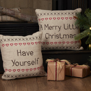 gingerbread throw pillows