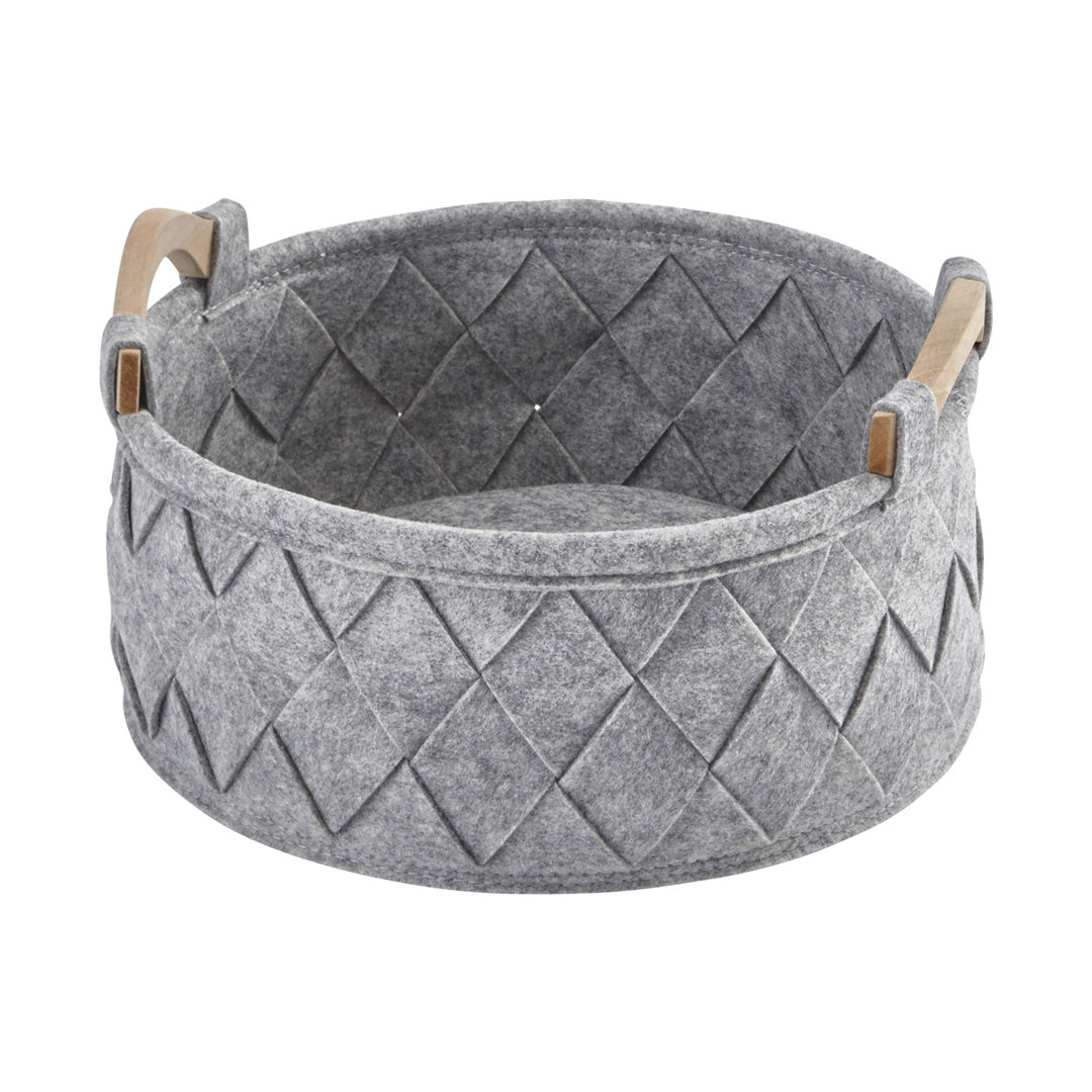 Aquanova - Amy Storage Basket - Silver Grey