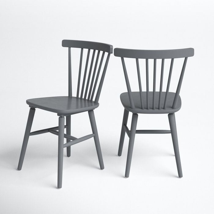Joss and Main Shiloh Solid Wood Windsor Back Side Chair