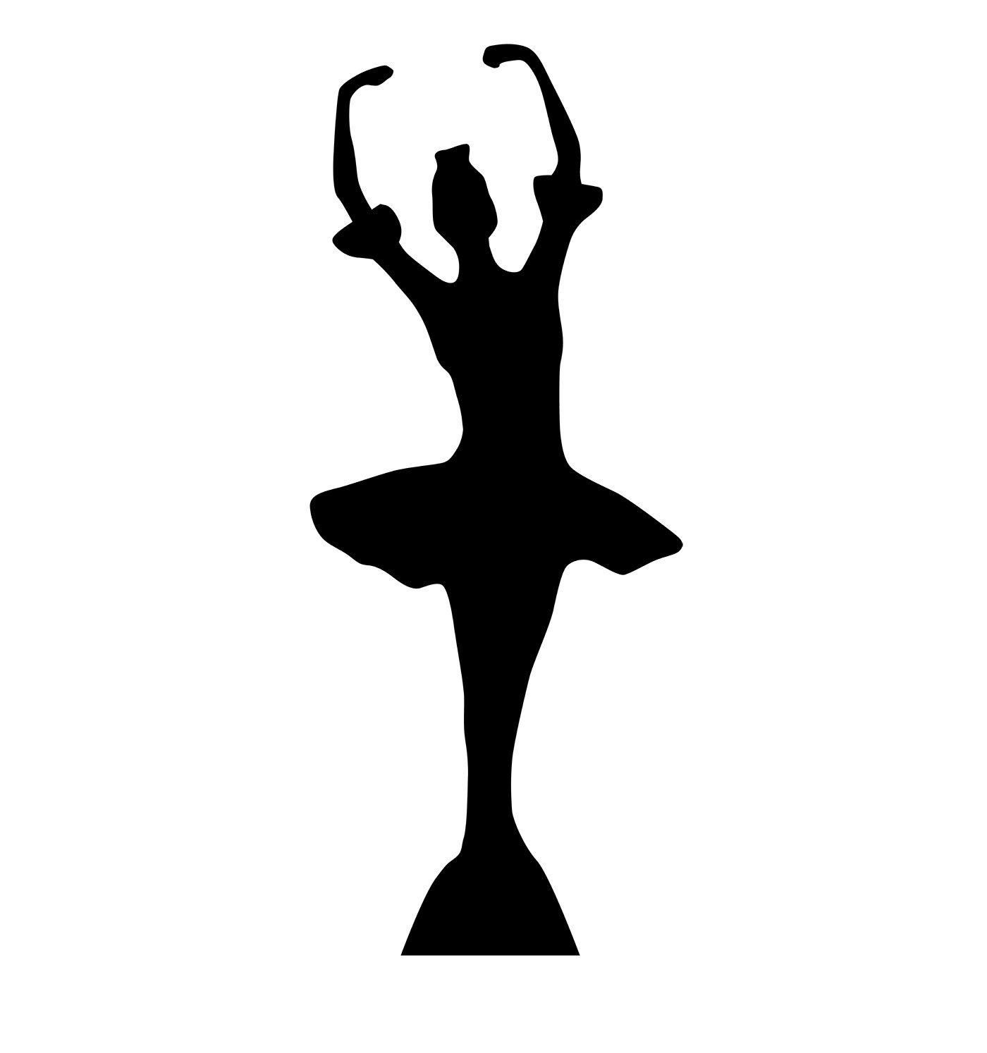 Advanced Graphics Ballerina Silhouette Cardboard | Wayfair