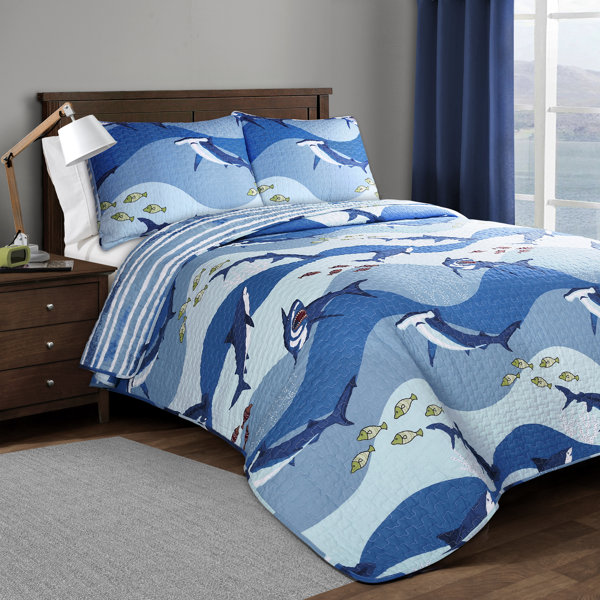 shark comforter set full