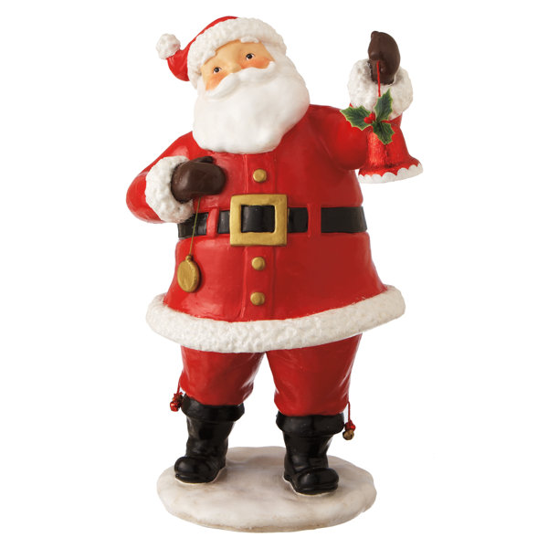 Christmas Decoration Santa Toy Hand Crafted Santa Claus TIAS 3Christmas Santa Figurine Santa Decor 2020 Style Santa Doll 