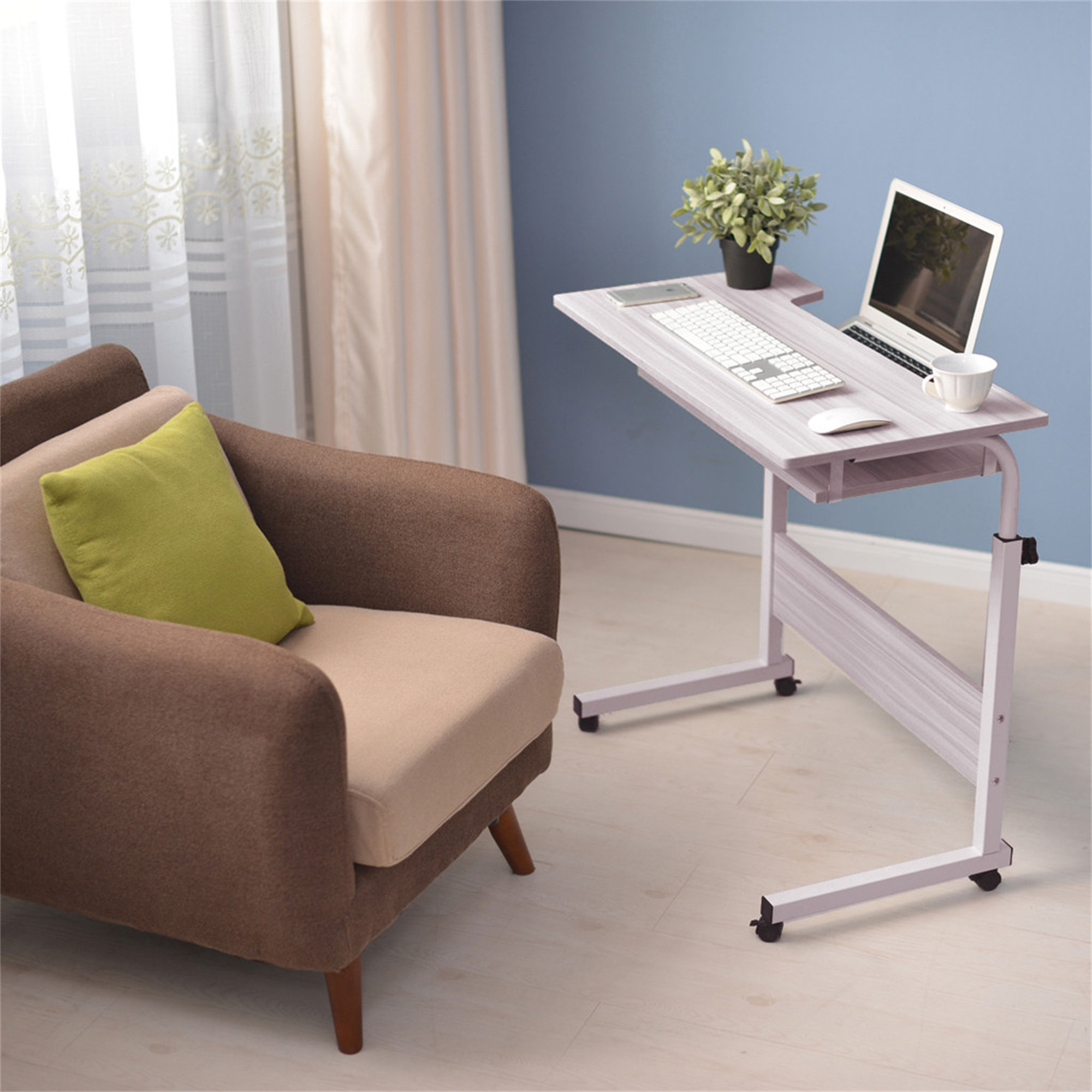 Details about   Foldable Portable Multifunction Laptop Desk  Thickened Tray waterproof Table 
