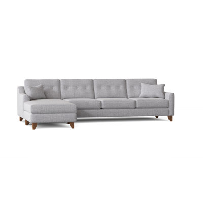 Anastasia 113" Wide Sofa & Chaise by Wayfair Custom Upholstery