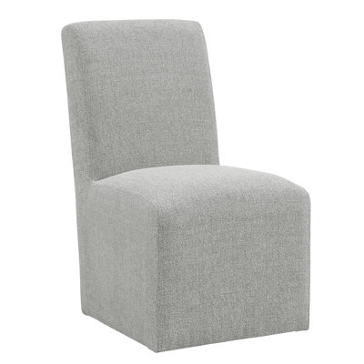 Sinclair Upholstered Dining Chair in Gray by Joss and Main