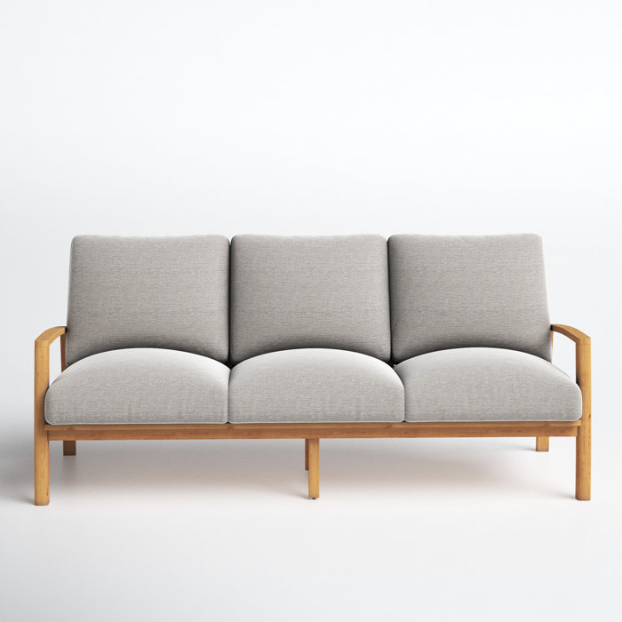 Joss and Main Reanna Patio Sofa with Cushions