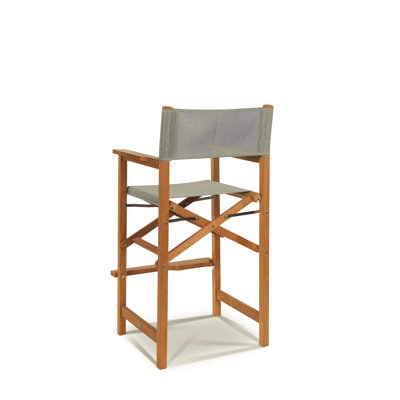 Idina Teak Patio Bar Stool by Joss and Main