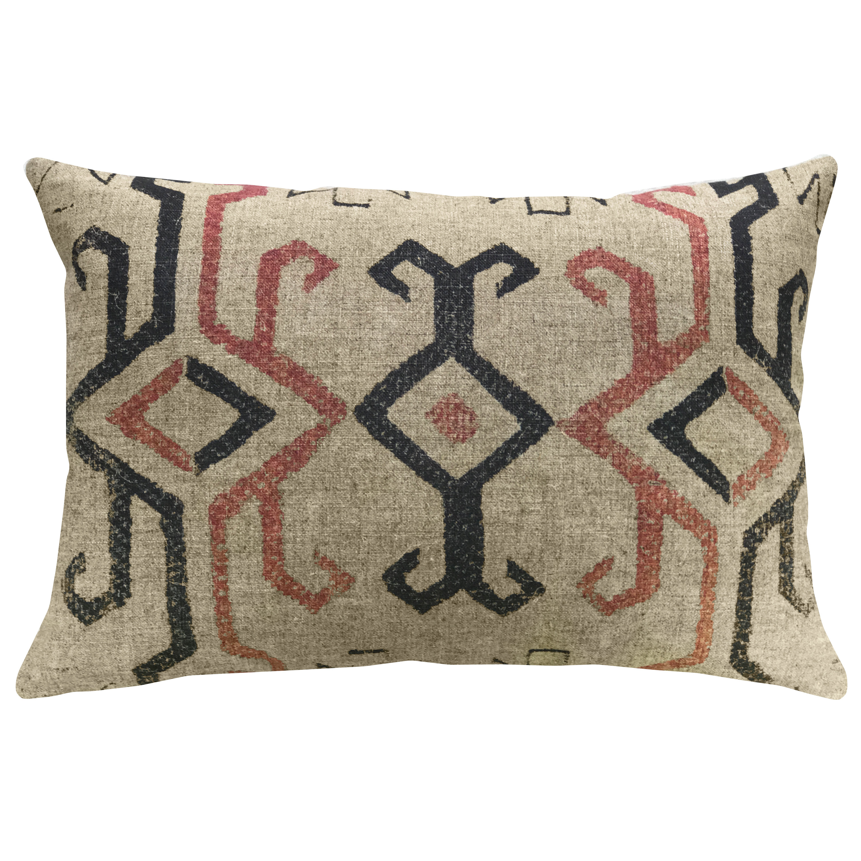 rustic lumbar pillow