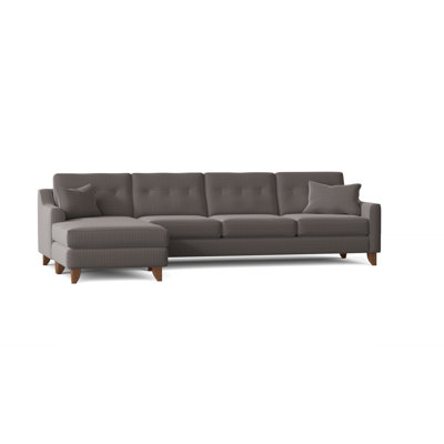 Anastasia 113" Wide Sofa & Chaise by Wayfair Custom Upholstery