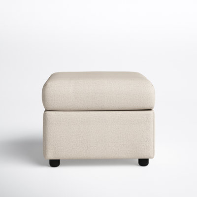 Mellina 26" Wide Rectangle Standard Ottoman by Joss and Main