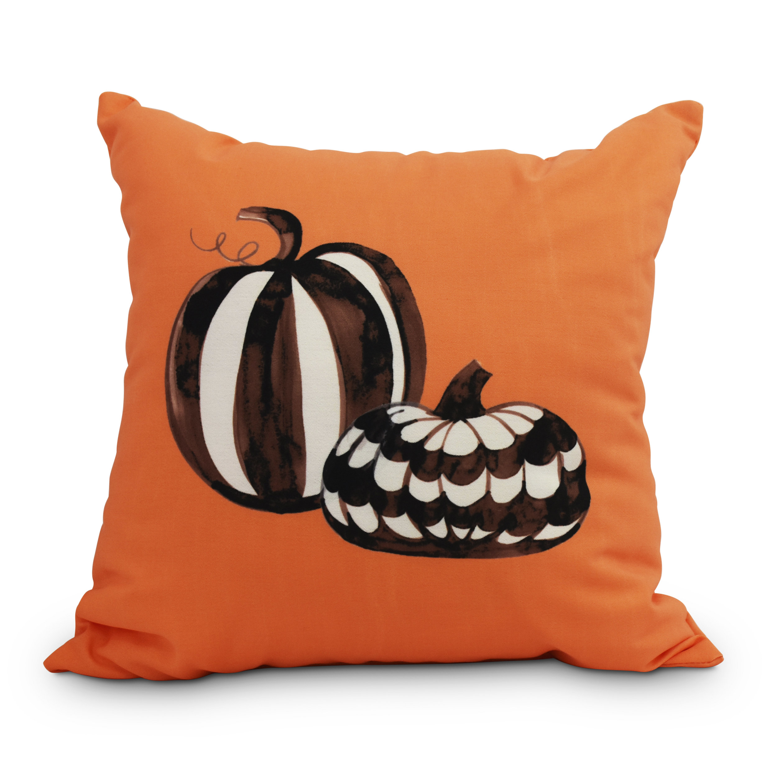 outdoor pumpkin pillow