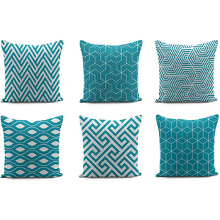 wayfair pillows teal