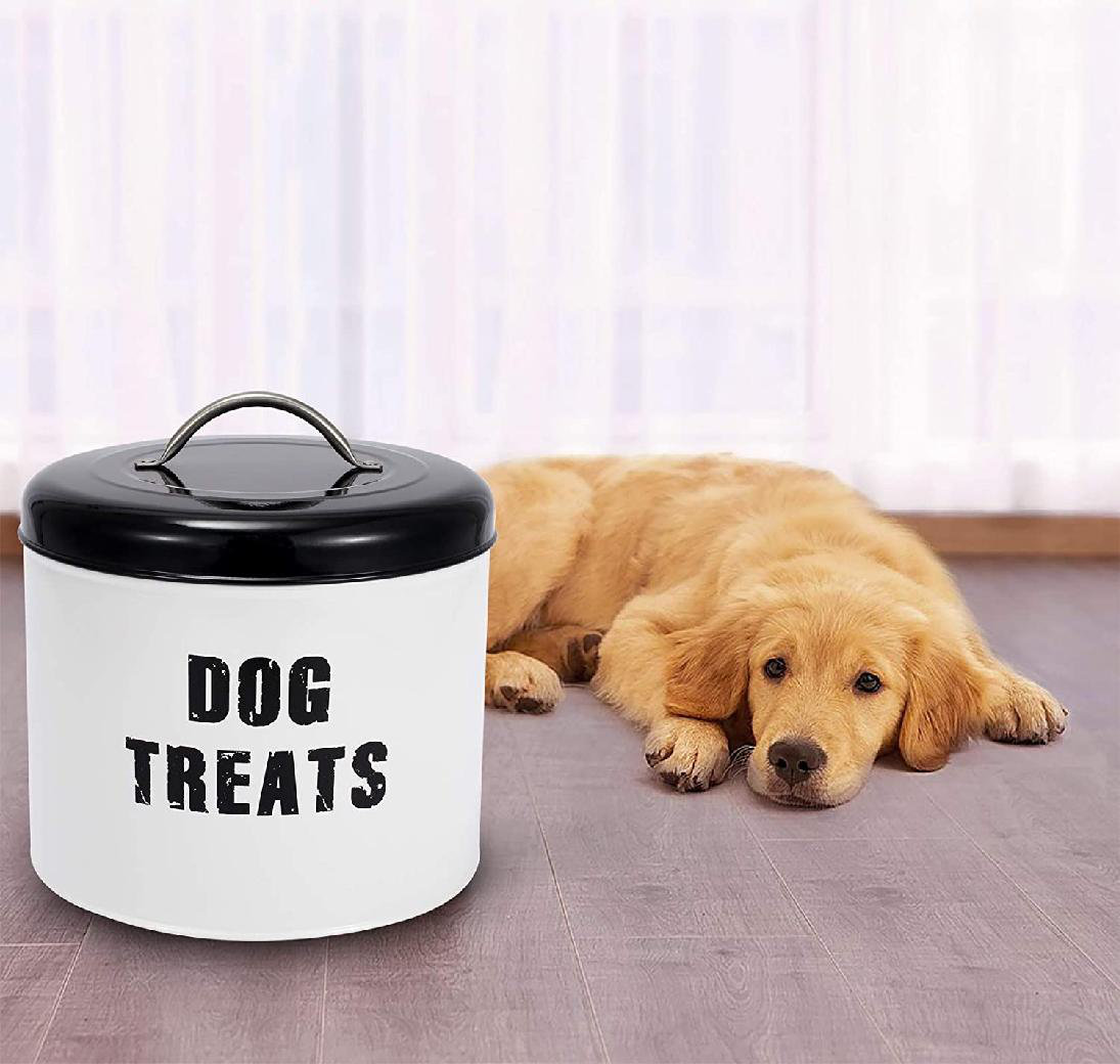 dog treat bin