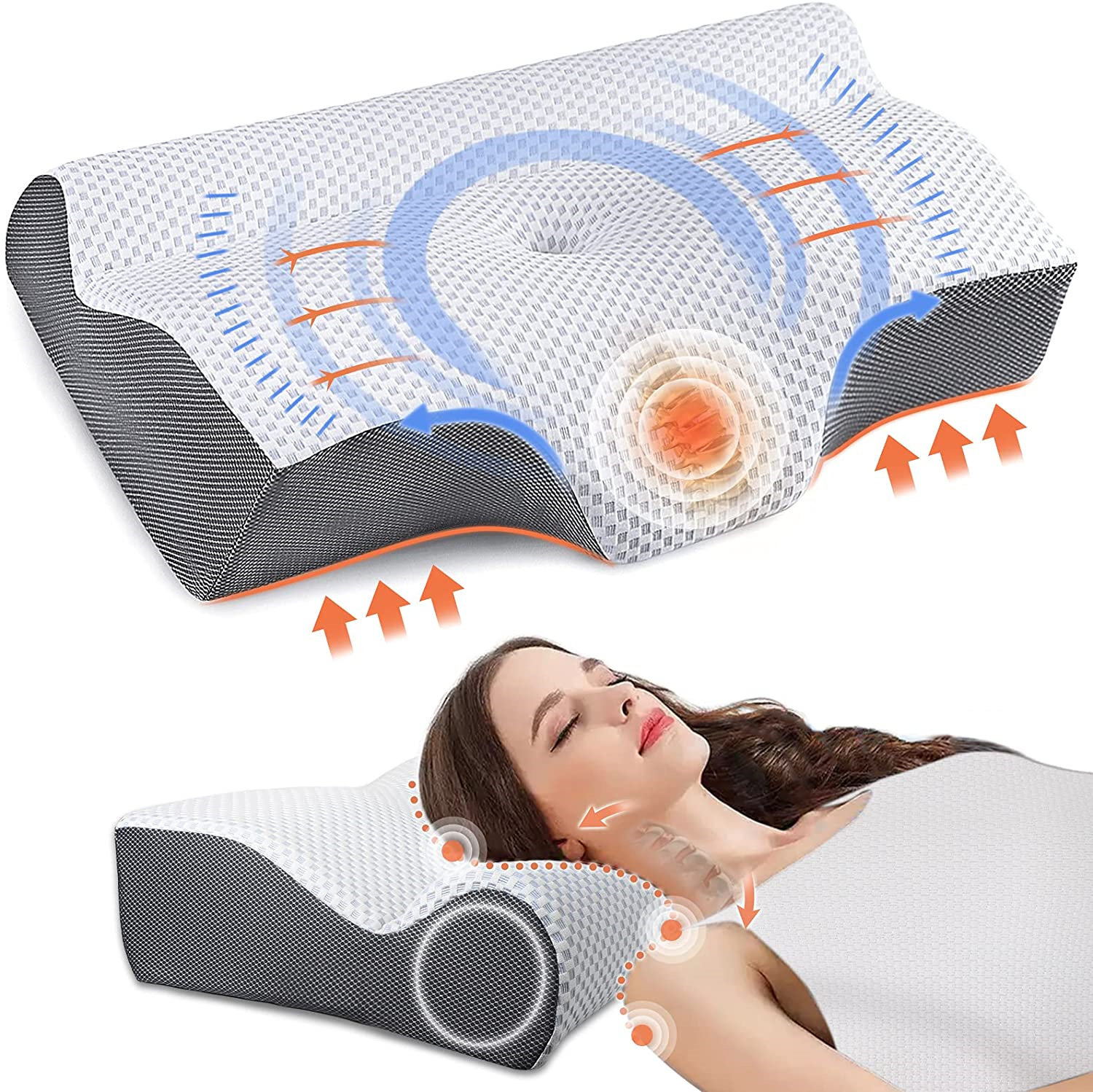 memory foam support pillow