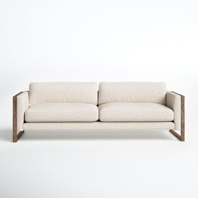 Alalah 97" Square Arm Loveseat by Foundry Select