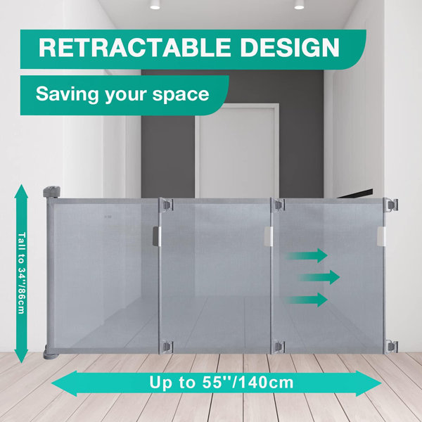 indoor retractable gate