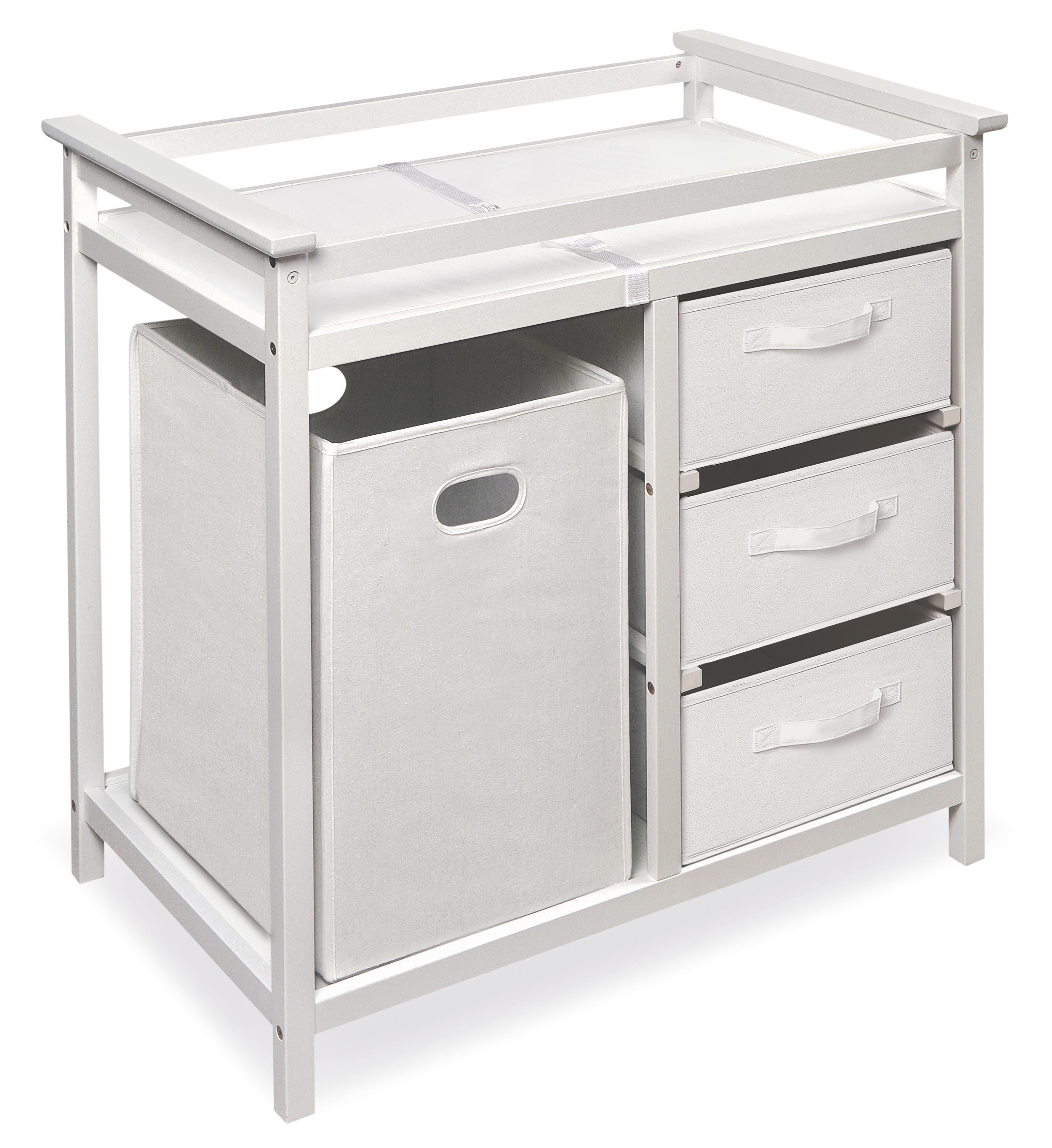 changing table with cubbies